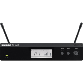 Shure Wireless Microphone Receiver Rack Mountable Auto Setup 662-686MHz