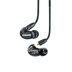 SHURE SE215BL PRO Professional Sound Isolating Earphones - Black