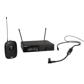 Shure SLXD14/SM35 Wireless System with SLXD1 Bodypack Transmitter and SM35 Headset Microphone - Frequency H57 520-564MHz