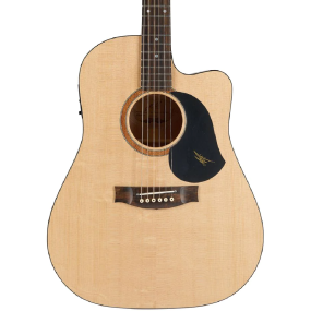 Maton SRS60C SRS Series Dreadnought Acoustic Guitar in Natural Satin