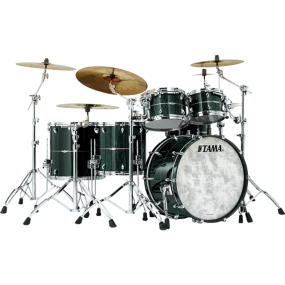 TAMA Star Bubinga 5-Piece Drum Kit in Dark Green Cordia