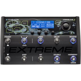 TC-Helicon VoiceLive 3 Extreme Guitar and Vocal Effects Processor Pedal