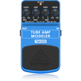 Behringer TM300 Tube Amplifier Modeler Pedal