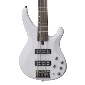 Yamaha TRBX505 5 String Electric Bass in Trans White