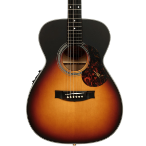 Maton Troubadour Traditional Acoustic Electric Guitar in Tobacco Sunburst