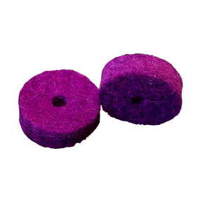 Tuner Fish Cymbal Felts 10 Pack in Purple