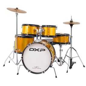 DXP Junior Plus 5-Piece Drum Outfit in Gold Sparkle