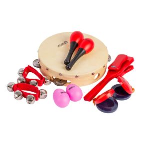 Mano Percussion 6 Piece Percussion Set and Bag