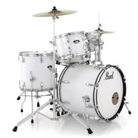 Pearl Roadshow Junior 5 Piece Drum Kit in Pure White