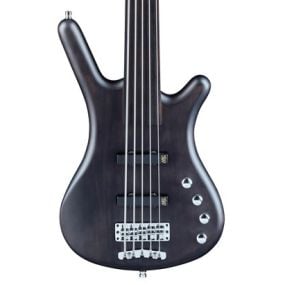 Warwick RockBass Corvette Basic 5-String Fretless in Nirvana Black Transparent Satin