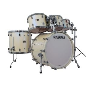 Yamaha Absolute Hybrid Maple 5 Piece Drum Kit in Polar White