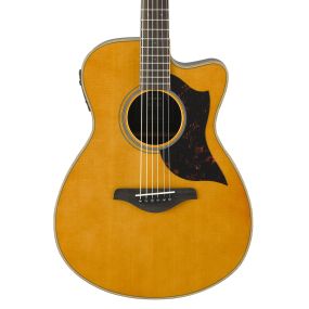 Yamaha AC1R Concert Acoustic Electric Guitar in Vintage Natural