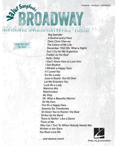 Value Songbooks Broadway PVG