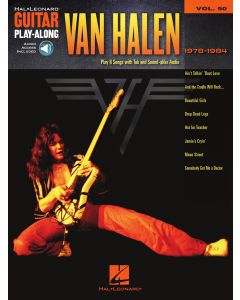 Van Halen 1978-1984 Guitar Play Along Volume 50 Bk/Cd
