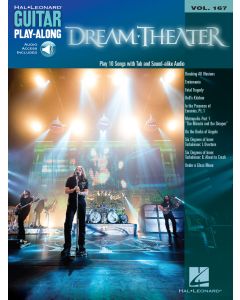 Dream Theater Guitar Play Along Volume 167 Bk/Ola