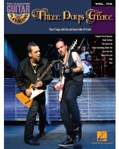 Three Days Grace Guitar Play Along Volume 170 Bk/Cd