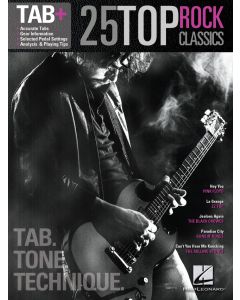 25 Top Rock Classics Tab Tone Technique Tab+