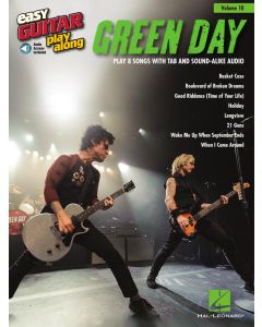 Green Day Easy Guitar Play Along Volume 10 Bk/Cd