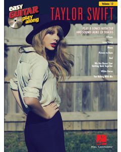 Taylor Swift Easy Guitar Play Along Volume 12 Bk/Cd