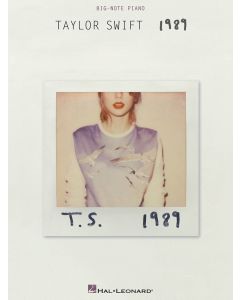 Taylor Swift 1989 Big Note Piano