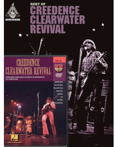 Best of Creedence Clearwater Revival Book and Creedence Clearwater Revival DVD