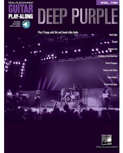Deep Purple Guitar Play Along Volume 190 Tab