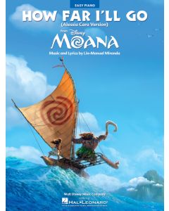 How Far I'll Go From Moana Easy Piano