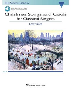 Christmas Songs And Carols For Classical Singers Low Voice BK/OLA