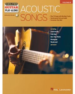 Acoustic Songs Deluxe Guitar Playalong Volume 3 BK/OLA
