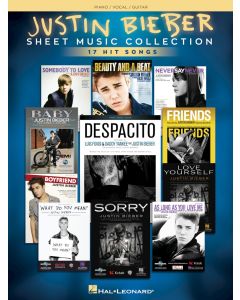 Justin Bieber Sheet Music Collection PVG