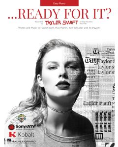 Taylor Swift Ready For It? Easy Piano S/S