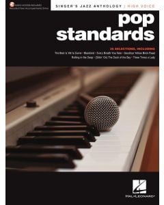 Pop Standards Singers Jazz Anthology High Voice BK/OLA