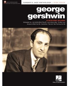 George Gershwin Singers Jazz Anthology High Voice BK/OLA