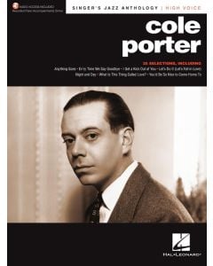 Cole Porter Singer's Jazz Anthology High Voice BK/OLA