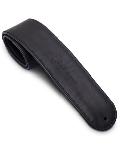 Martin Premium Rolled Leather Strap in Black