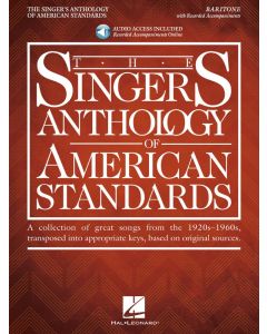 The Singer's Anthology of American Standards Baritone Edition BK/OLA