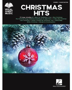 Christmas Hits Vocal Sheet Music PVG