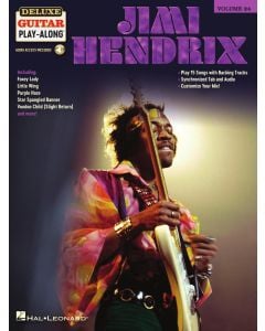 Jimi Hendrix Deluxe Guitar Play Along Volume 24 Bk/Ola