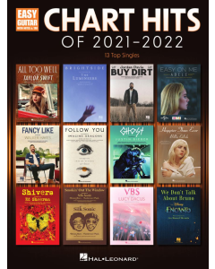 Chart Hits of 2021 to 2022 Easy Guitar Notes & Tab