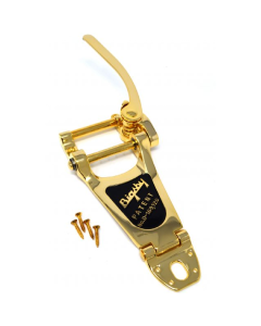 Bigsby B7 Vibrato Tailpiece for Archtop Guitars in Gold