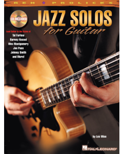 Jazz Solos for Guitar Book and CD