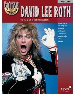 David Lee Roth Guitar Play Along Volume 27 Guitar Tab BK/CD