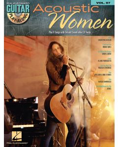 Acoustic Women Guitar Playalong Volume 87 BK/CD