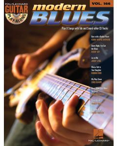 Modern Blues Guitar Playalong Volume 166 BK/CD