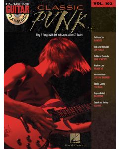 Classic Punk Guitar Playalong Volume 102 BK/CD