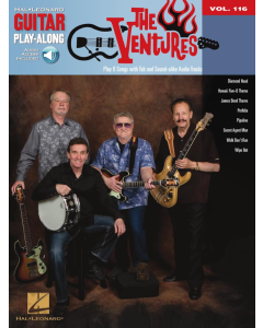 The Ventures Guitar Play Along Volume 116 Book & OLA