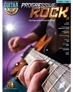 Progressive Rock Guitar Play Along Volume 120 Book & OLA