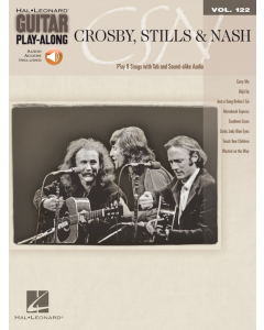 Crosby Stills & Nash Guitar Play Along Volume 122 Book & CD