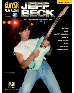 Jeff Beck Guitar Play Along Volume 125 Book & OLA
