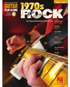 1970s Rock Guitar Play Along Volume 127 Book & OLA